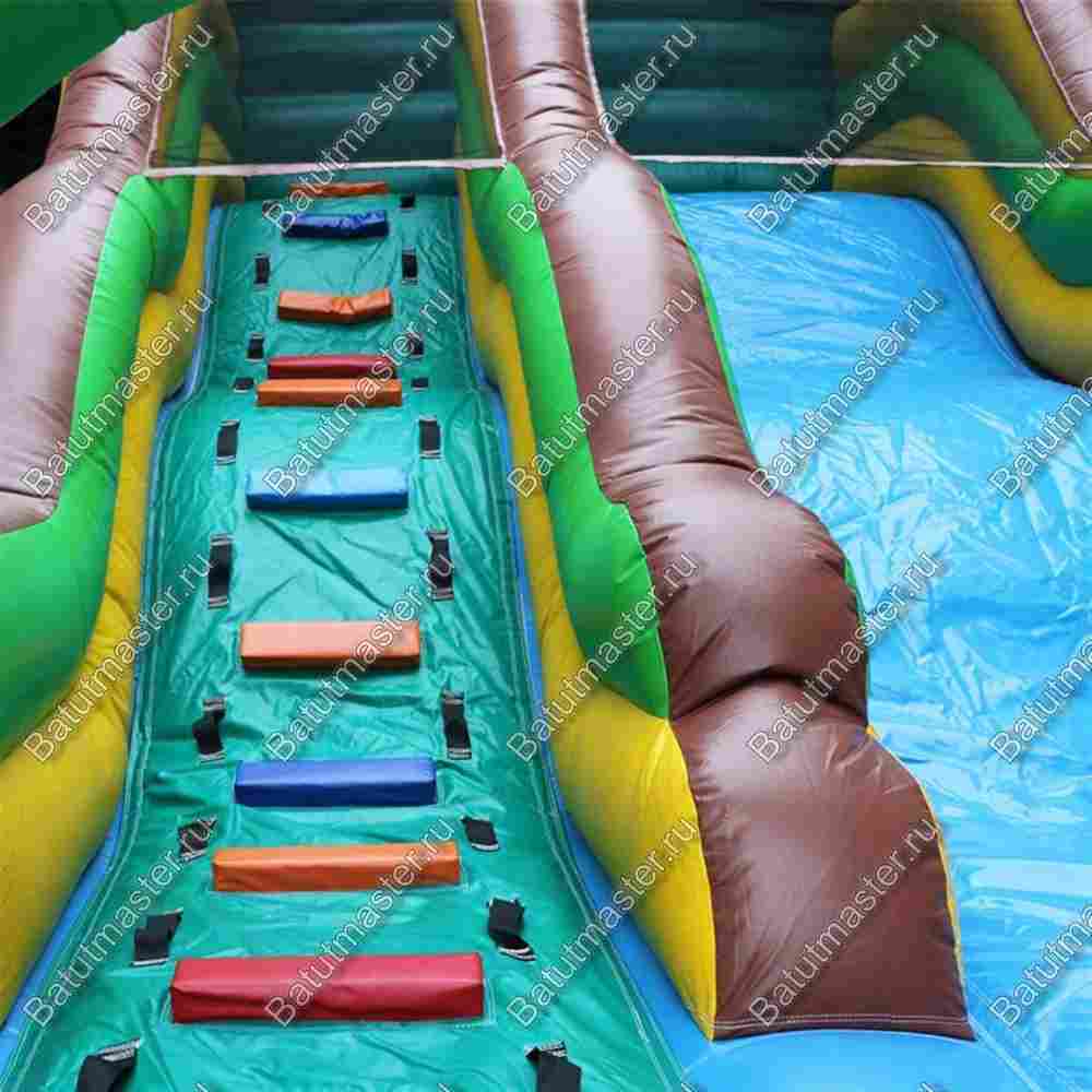 Водная горка с бассейном «Пальмовый рай мини», 7×5×5 м