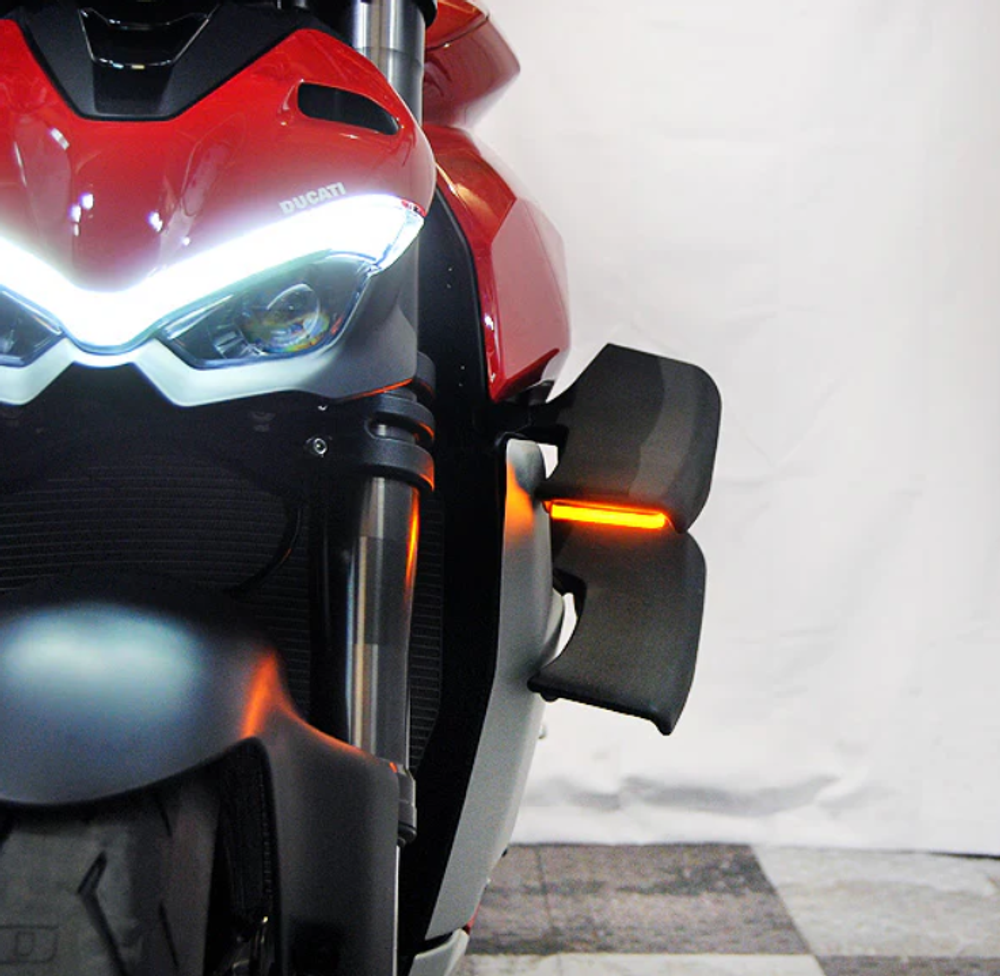 NRC Указатели поворота передние светодиодные Ducati Streetfighter V2 / V4 SF-FB
