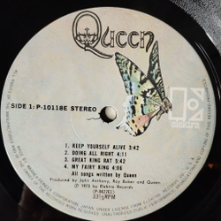 Винтажная виниловая пластинка LP Queen (Japan 1975) (No Obi) My Fairy King
