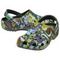 Crocs Classic Painted Floral Clog 'Black'