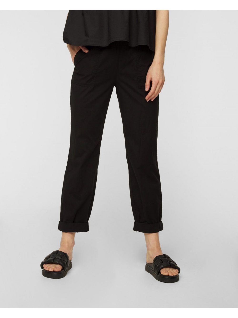 Брюки женске Poplin Straight Pants DEHA