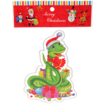 Наклейка на стекло «Волшебная змея» 15*20 см