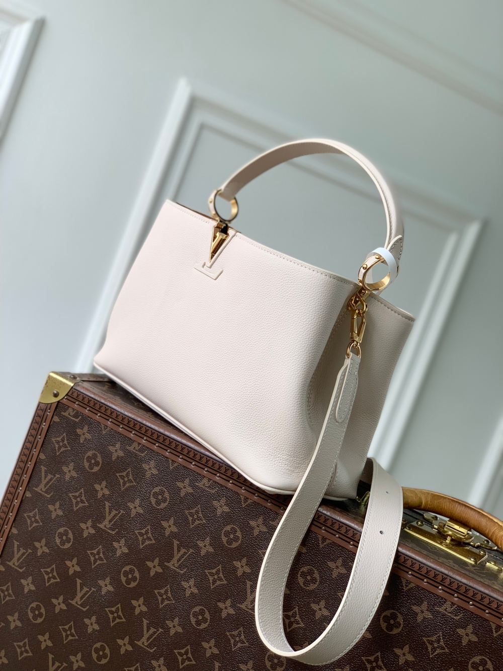 Louis Vuitton Capucines MM Souple