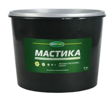 Мастика OILRIGHT Бикор 2 кг, пластиковая банка 8031