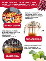 Сок концентрированный кизиловый без сахара 1 кг