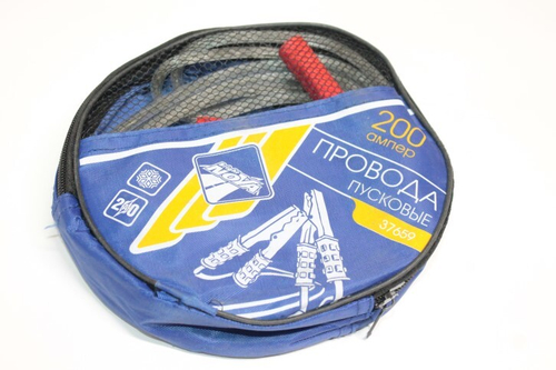 Провода прикуривателя /200 А/ 2,5 м в сумке (Nova Bright)