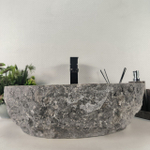 Раковина из мрамора Erozy Grey EM-64651 51*42*16 0188