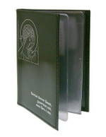 Обложка для авто-документов (автобумажник) с молитвой (натуральная кожа)