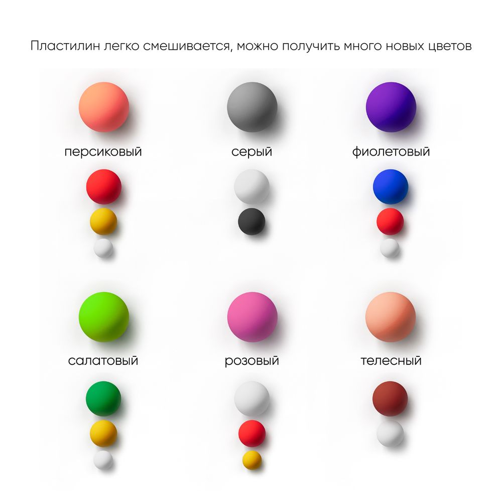 Пластилин 8 цветов Гамма Пчёлка, восковой, 98гр, со стеком, картон.упак.