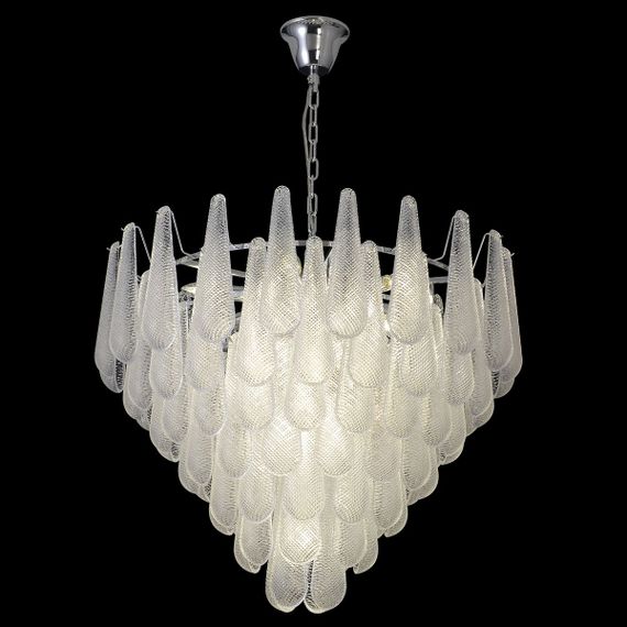 Подвесная люстра Crystal Lux FONTAIN SP18 CHROME