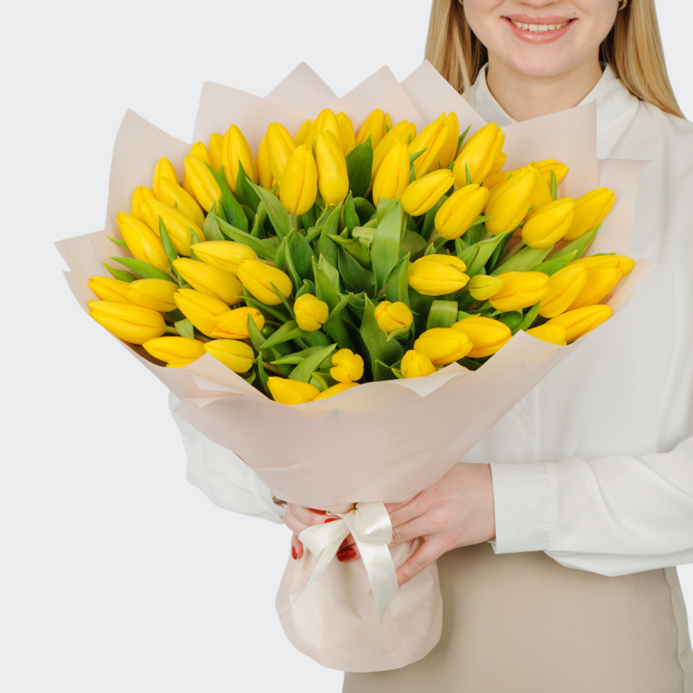 Букет из тюльпанов