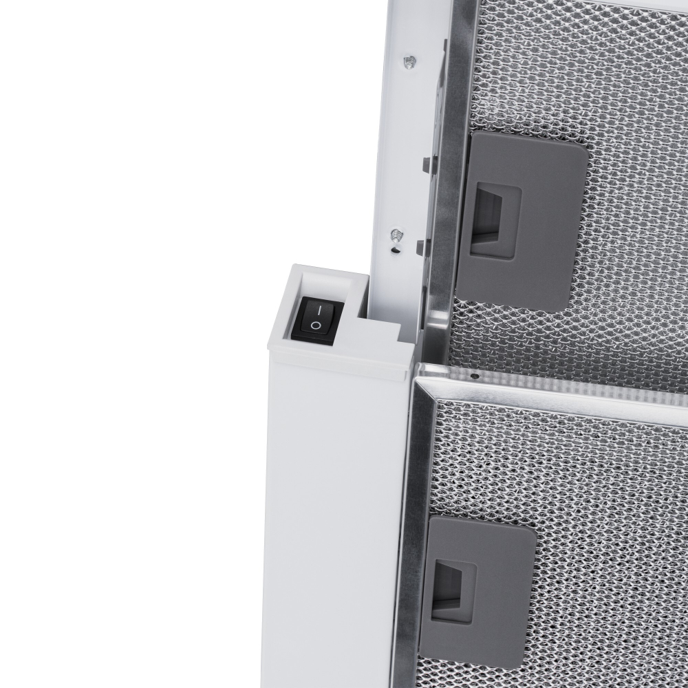 Телескопическая вытяжка Meferi SLIDEBOX60WH GLASS ULTRA фото 12