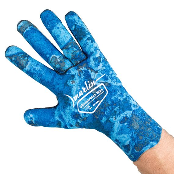 Перчатки Marlin Ultrastretch 2 мм Синие