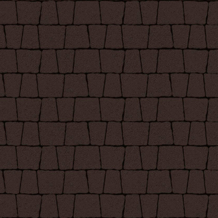 Тротуарная плитка АНТИК - Стандарт Коричневый, комплект из 5 видов плит