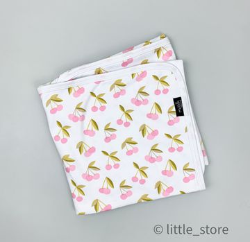 Двусторонний плед Черешня