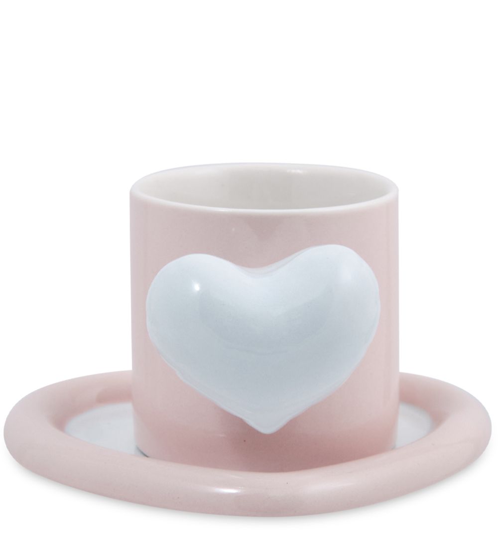 MUG-416/2 Чайная пара «Сердце»