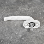 Ручка пластиковая белая, штифт 55мм