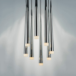 807084 Подвес PUNTO 8х25W G9 хром