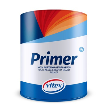 VITEX PRIMER - 100% акриловая водоразбавляемая грунтовка. Обеспечивает высокую адгезию, производительность выравнивает впитываемость, улучшает укрывистость и стойкость финишного покрытия.