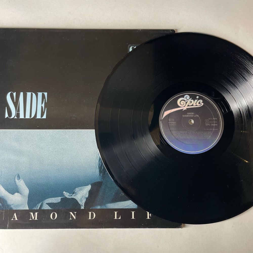Винтажная виниловая пластинка LP Sade Diamond Life (Нидерланды 1984) Smooth Operator