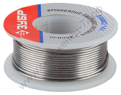 ЗУБР Sn 30% pB 70% 100гр, Припой (55422-100)