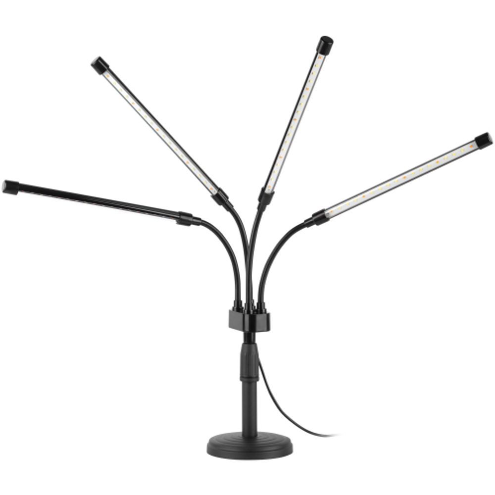 Настольный светильник для растений ЭРА FITO-40W-АLED-Ra полного спектра 40 Вт черный