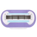 Gillette, Venus, гладкая платина, 1 бритва, 2 картриджа