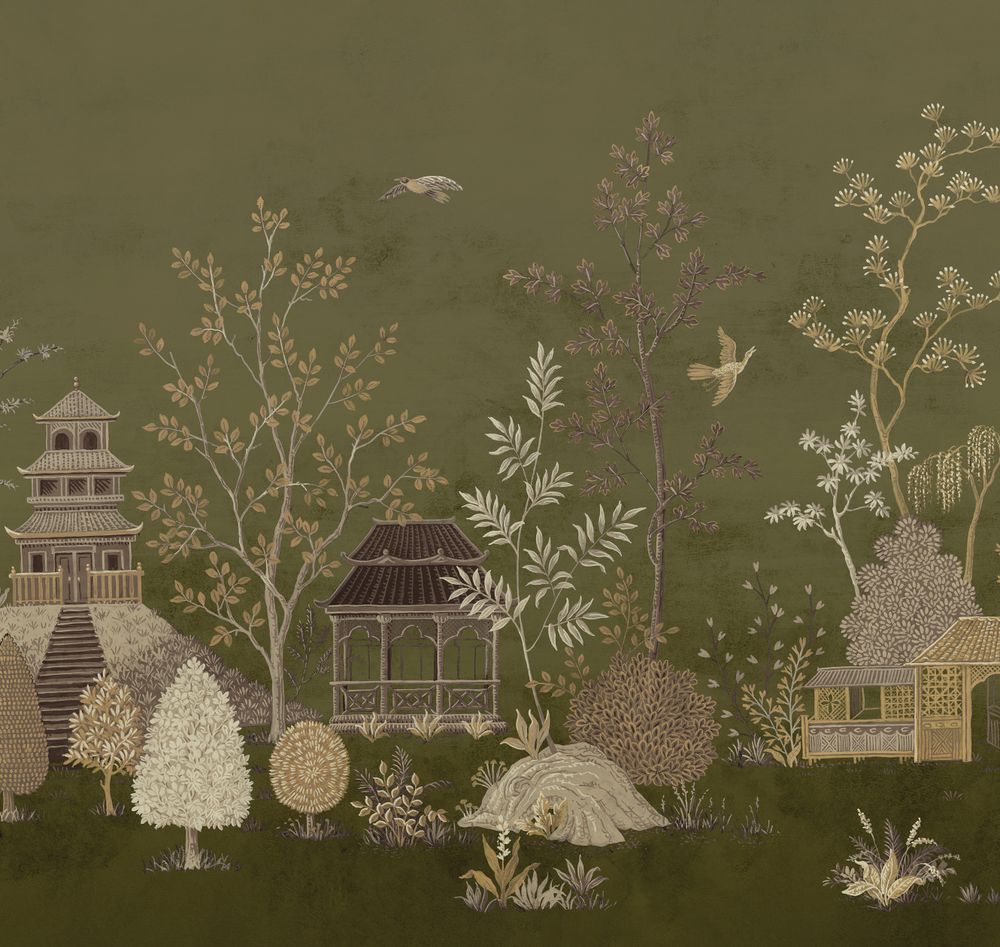 Панорама Сад уединения панно