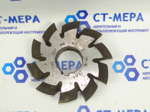 Фреза модульная М6 №2 Р18 z=10