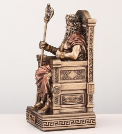Veronese WS-1440 Статуэтка «Зевс на троне»