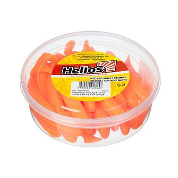 Виброхвост несъедоб. Jumbo 4,95'/12.5 см Orange 30шт. (HS-7-024-N-30) Helios