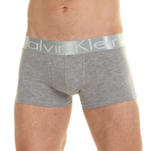Мужские трусы боксеры серые Calvin Klein