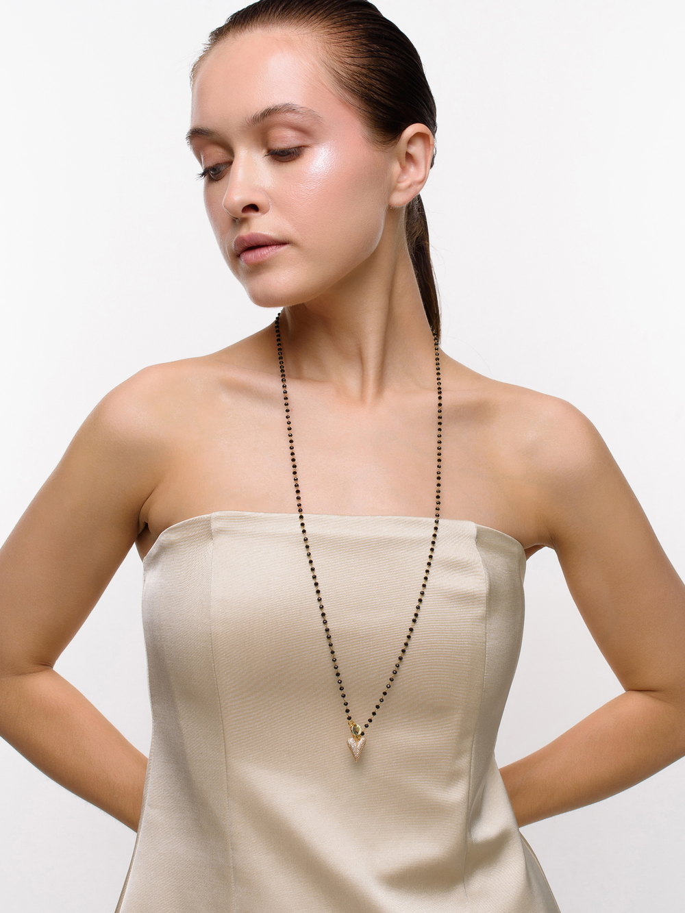 Сотуар "Points black" Heart Gold
