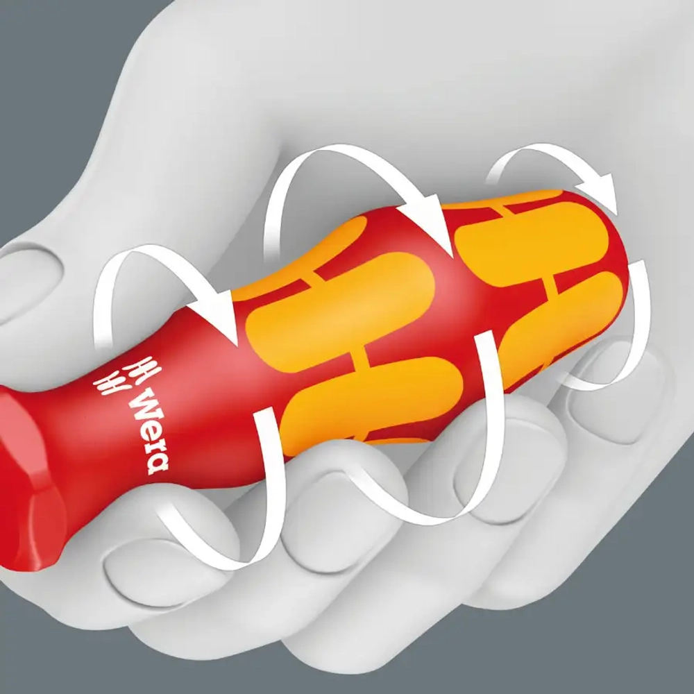Набор отвёрток VDE Kraftform Plus Серия 100 WERA 05135961001