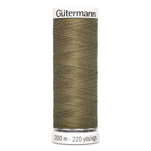 Нитки универсальные Gutermann Sew-all 100 (200 метров), 5 кат. | 528 защитно-оливковый