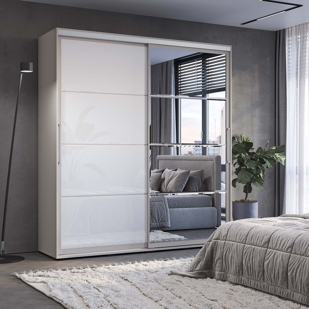 Шкаф-купе Крафт 6 Кашемир