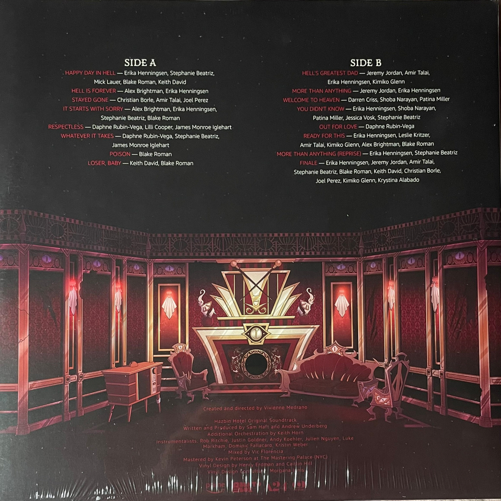 Hazbin Hotel - Original Soundtrack (Европа 2024г.) Red