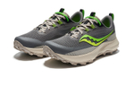 Saucony Peregrine 13 Peregrine Falcon 13 comfortable low-top cross-country running shoes men's gray-green