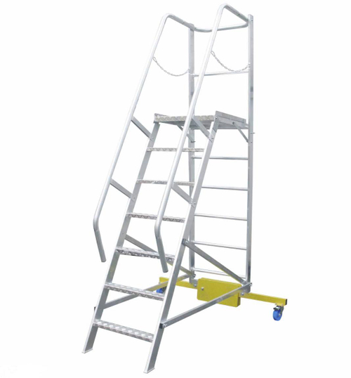 Лестница с платформой компактная MEGAL ЛСПК-2,75 (1,4)