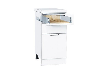 Ящик низкий POWER BOX1 Дуб Вотан/Серый