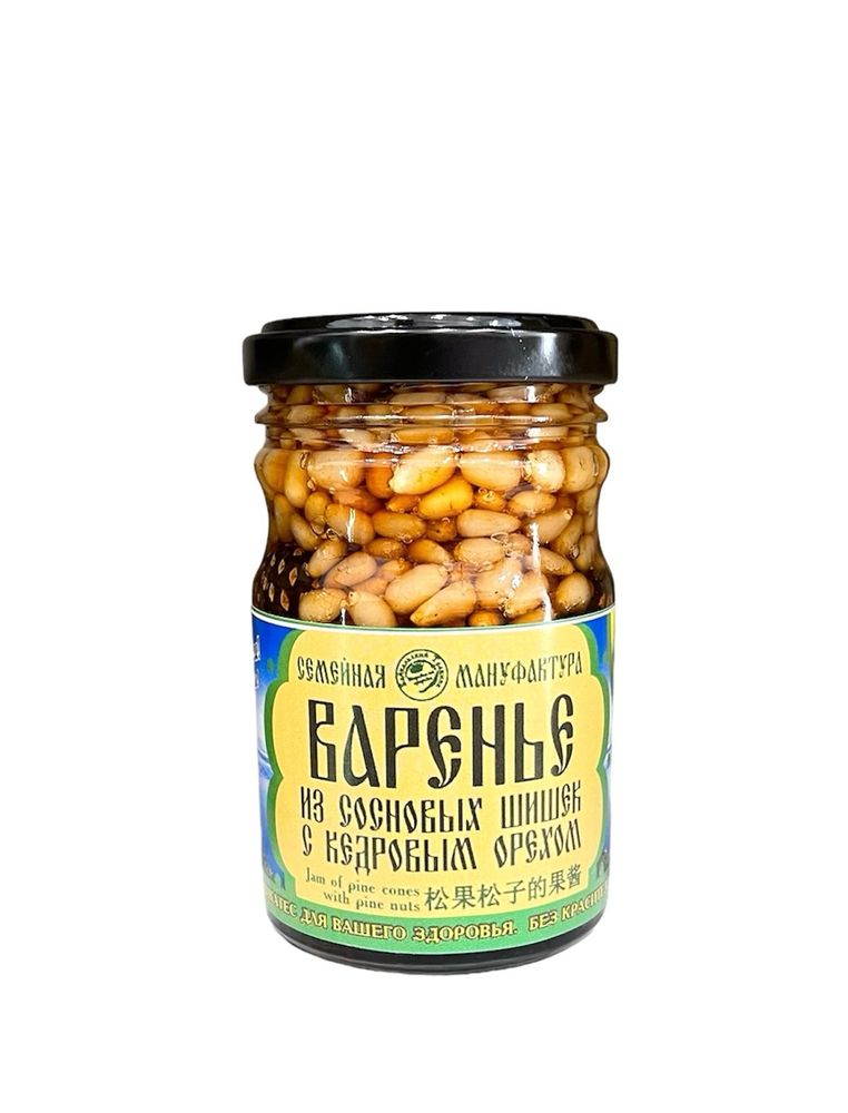 Варенье из сосновых шишек с кедровым орехом