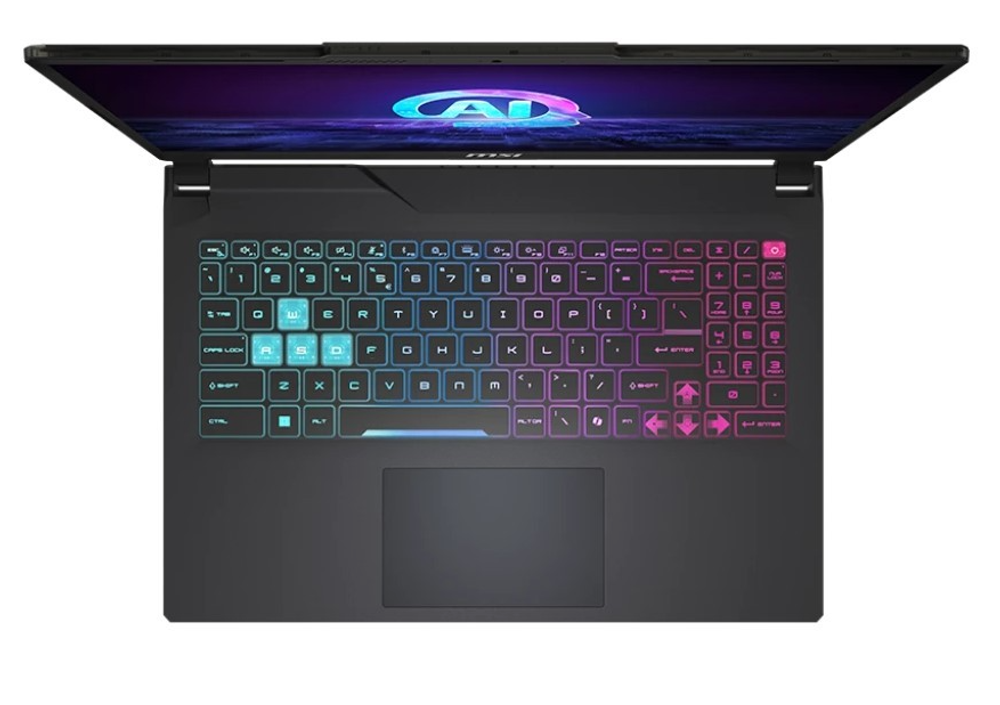 15.6" Ноутбук MSI Cyborg 15 AI A1VEK-244XRU (1920x1080, Intel Core Ultra 7 155H, RAM 16ГБ, SSD 512ГБ, NVIDIA GeForce RTX 4050, Win 11 Pro)