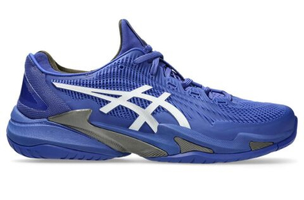 Мужские кроссовки теннисные Asics Court FF 3 - тёмно-кобальтовый/белый
