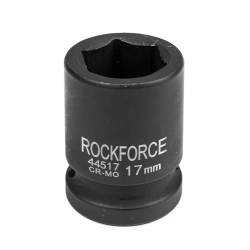 Головка ударная 17мм 6гр. 1/2'' RockForce##Rock FORCE RF-44517