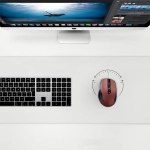 Мышь оптическая беcпроводная MU006, 2.4 GHz, Red UGREEN 15065