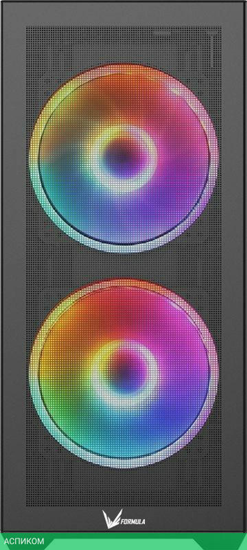 Корпус Formula V Line Air Power G5 Duo черный без БП