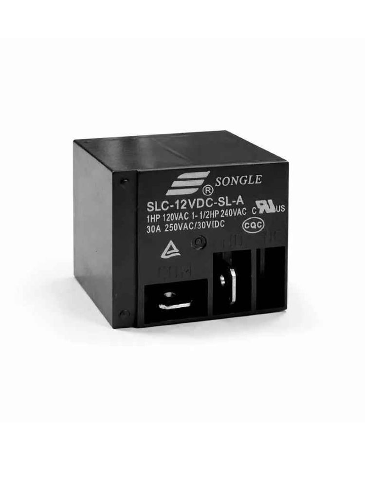 Электромагнитное реле SLC-12VDC-SL 4PIN 12В 30А 250V/30V