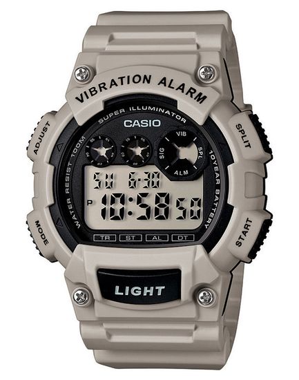 Мужские японские наручные часы Casio W-735H-8A2