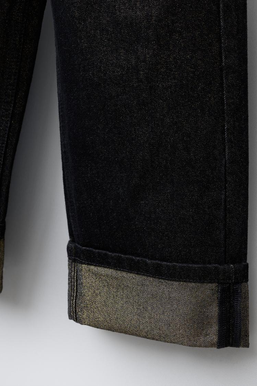 ZARA ДЖИНСЫ BALLOON С БЛЁСТКАМИ, ЧЕРНЫЙ