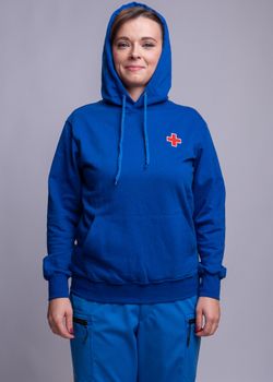 Толстовка кенгуру с капюшоном Скорая помощь MedicLine